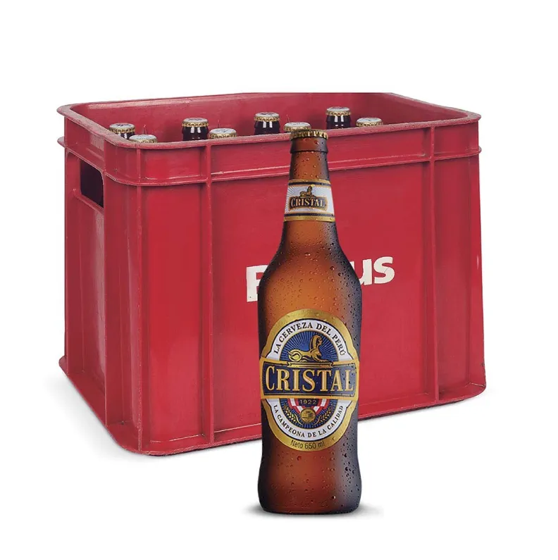 Cerveza Cristal BT 650ml (12 und)