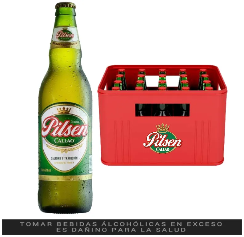 Cerveza Pilsen BT 630ml (12 und)